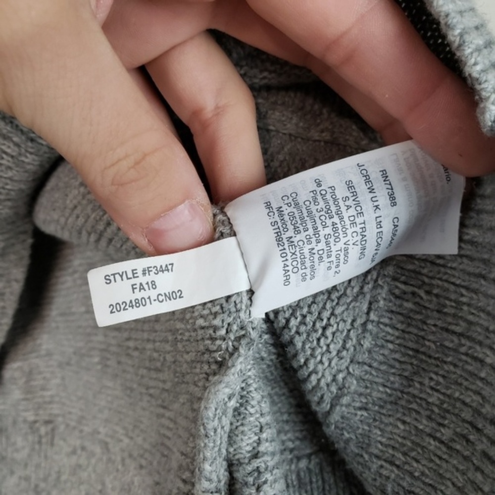 Madewell Riverside Textured pullover sweater xs - Picture 8 of 8
